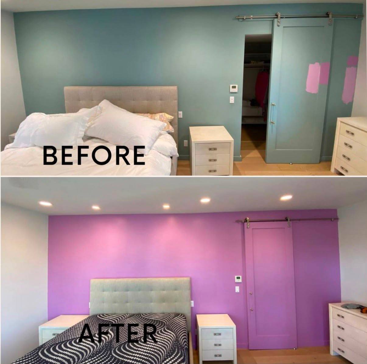 Interior Painting project completed by Orange Handyman